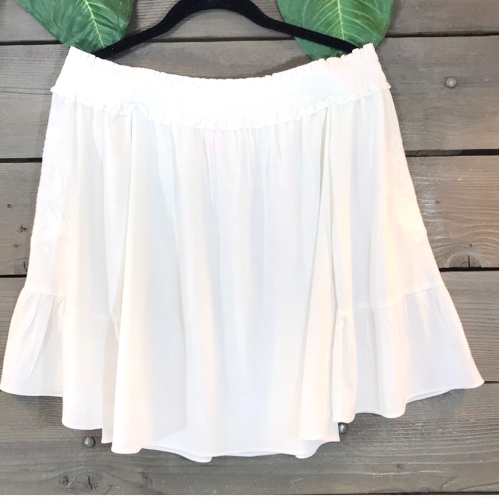Lily Pulitzer Resort White Moira Off The Shoulder - Picture 4 of 7